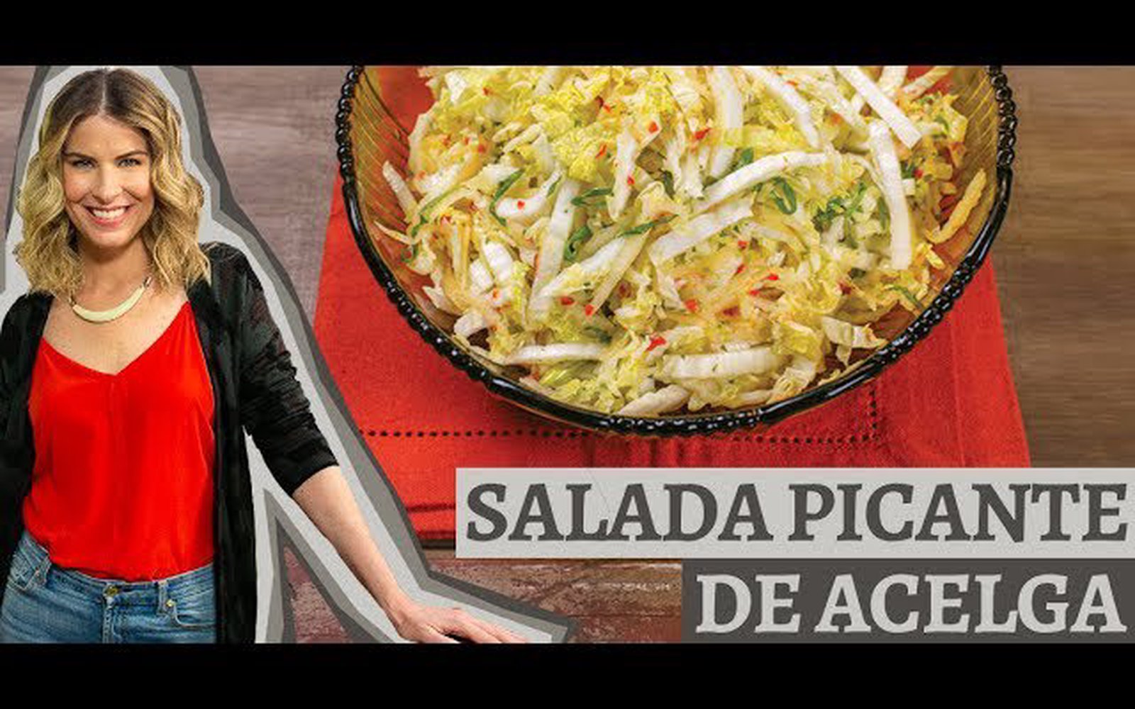 Salada Picante de Acelga