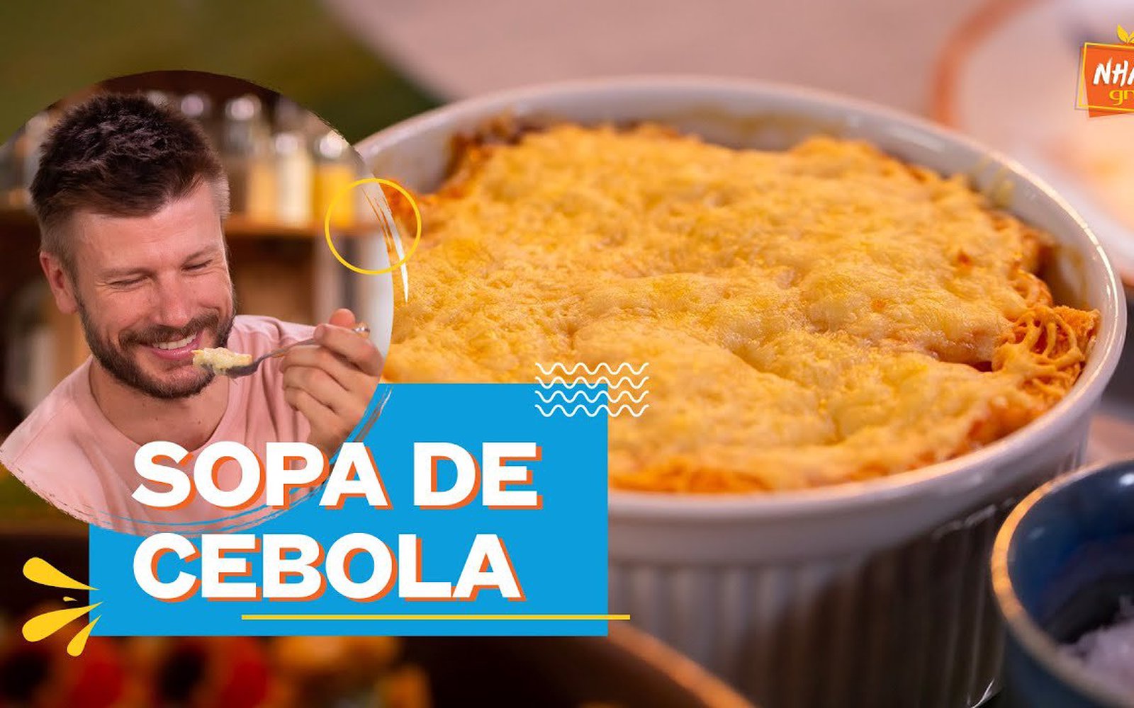 Sopa de cebola gratinada