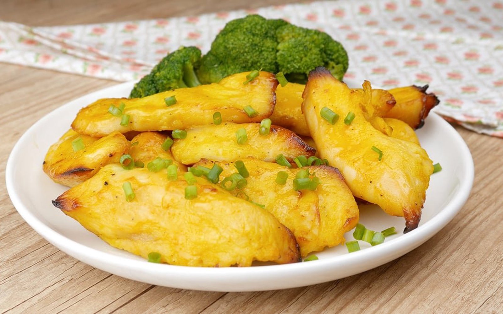 Frango com mostarda e mel na Airfryer