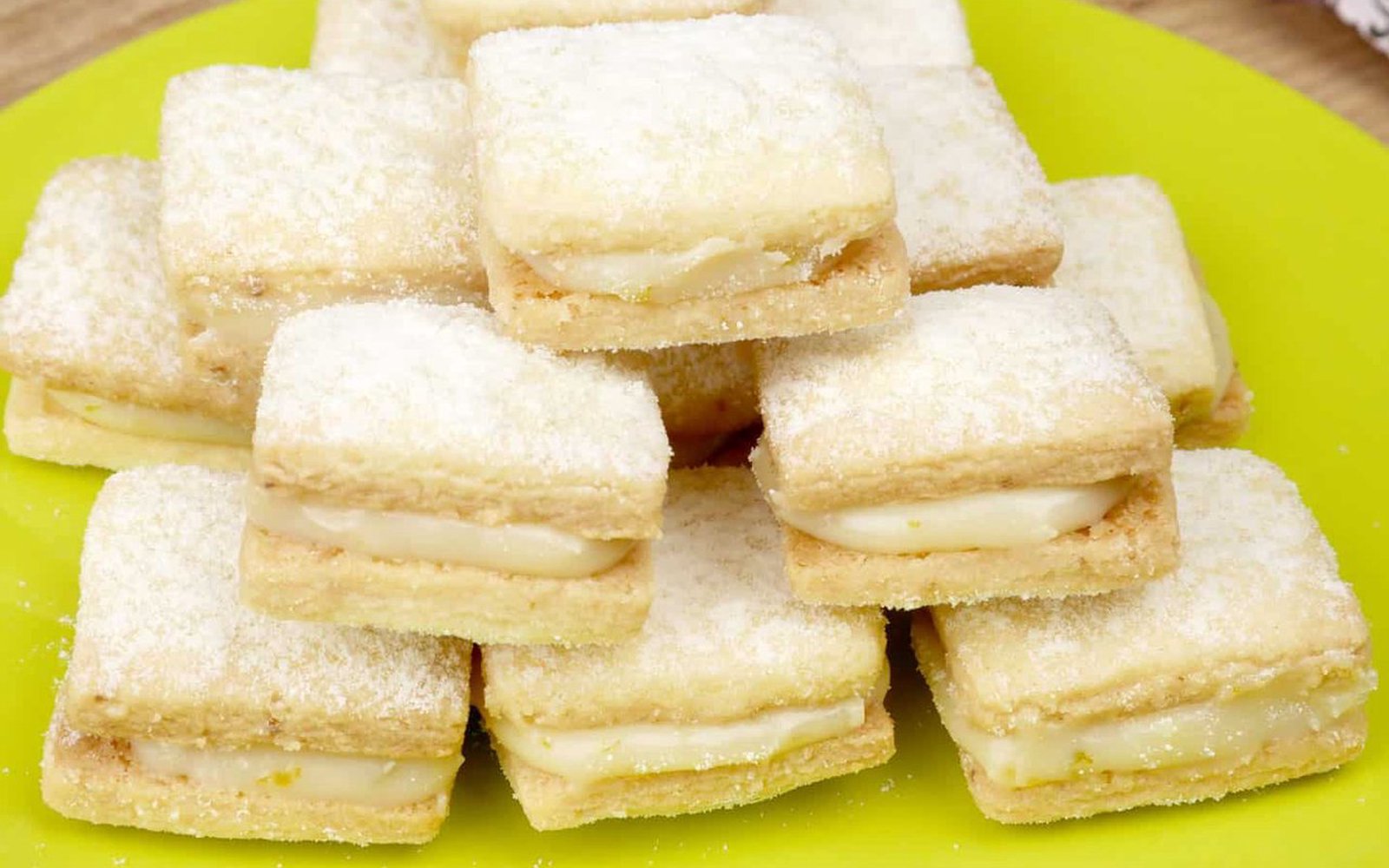 Biscoito Casadinho de Limão que derrete na boca