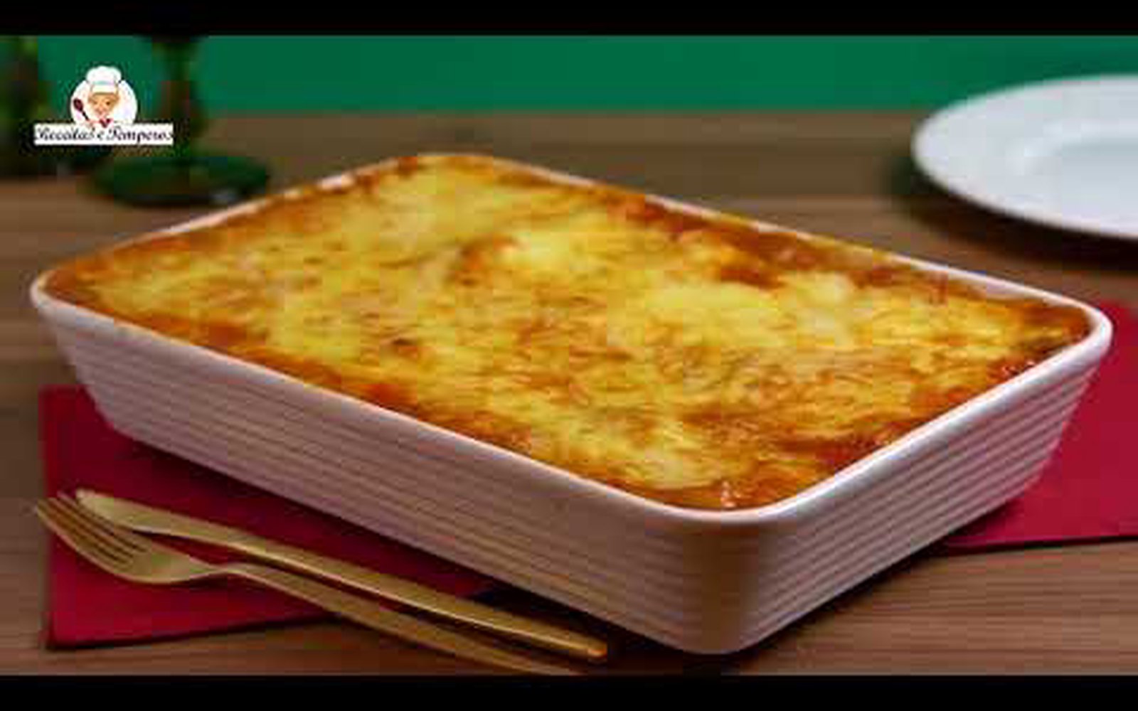 Lasanha de Frango Cremosa