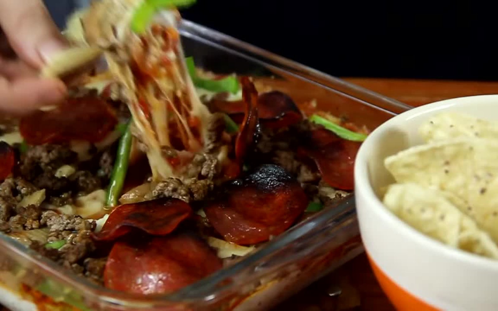 Receita de Pizza Dip