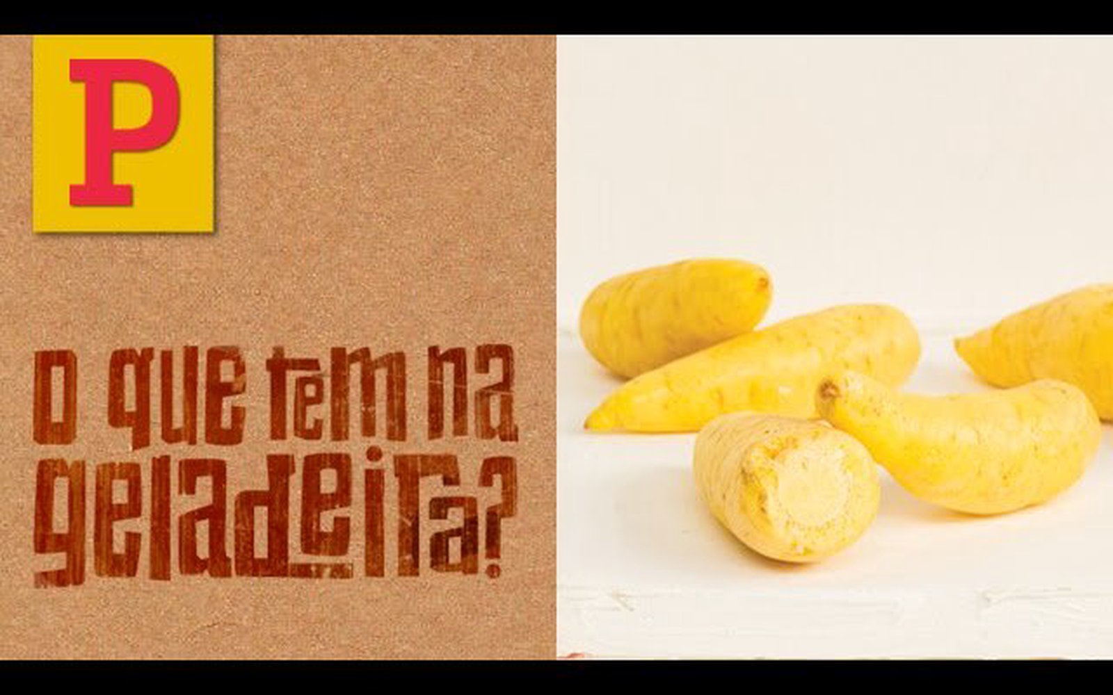 Salada de Mandioquinha com Vagem e Molho de Alcaparras