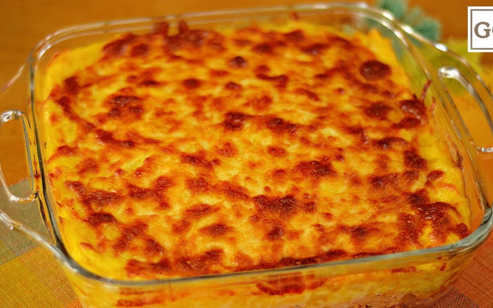 Escondidinho de Frango com Creme de Milho