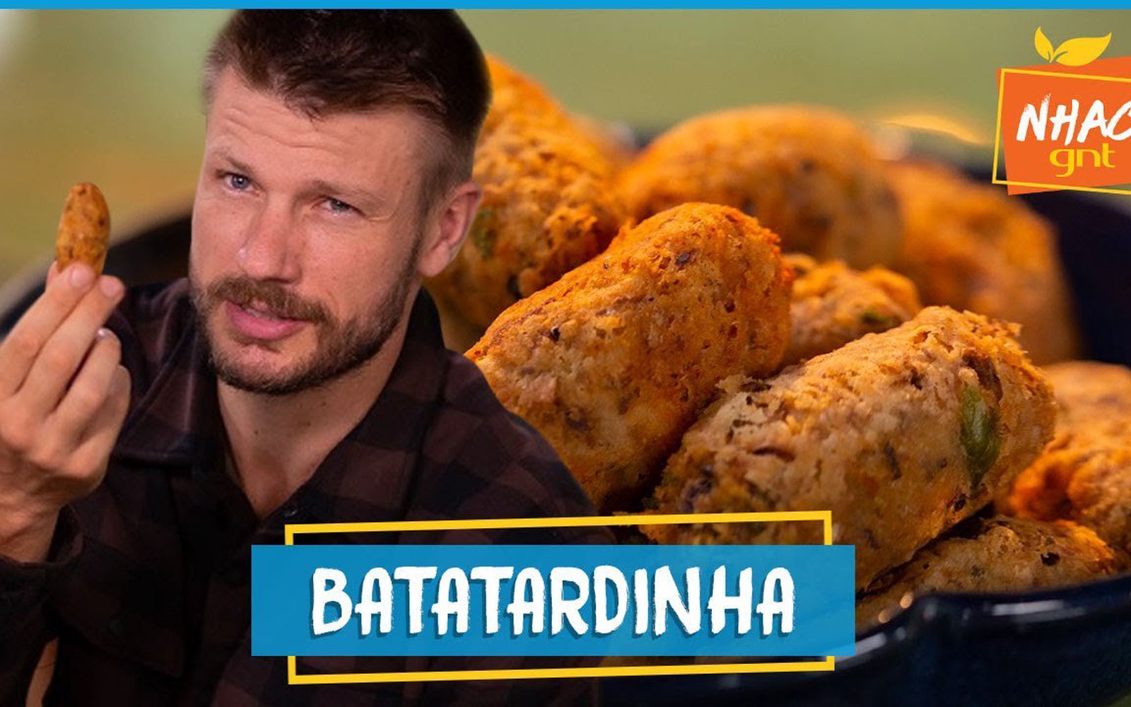 Bolinho de sardinha crocante e sequinho