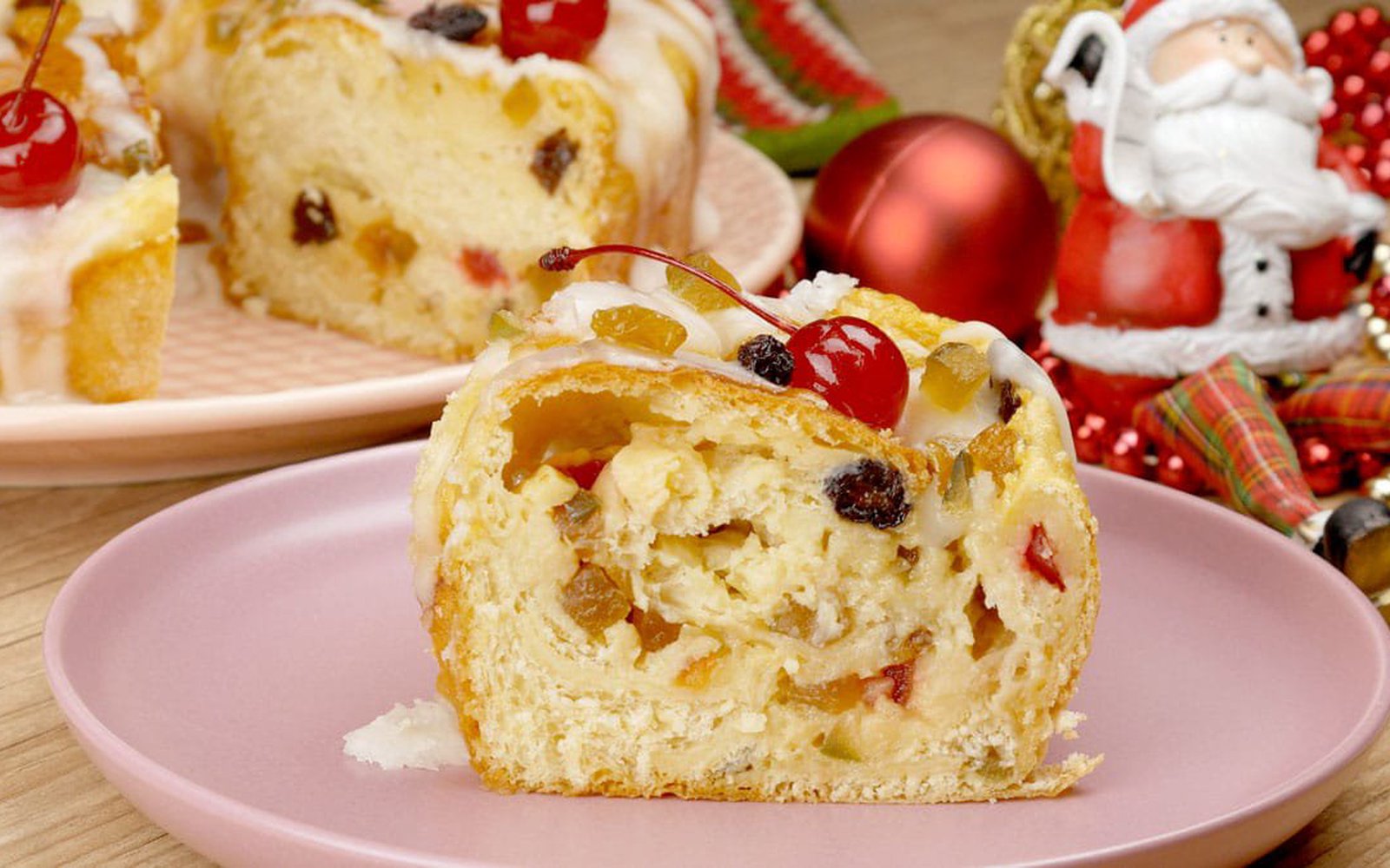 Rosca Natalina Fácil e Fofinha