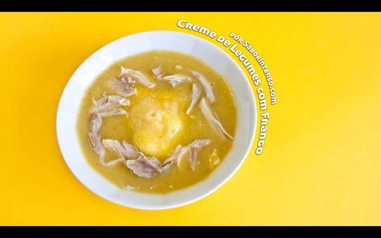 Creme de Legumes com Frango