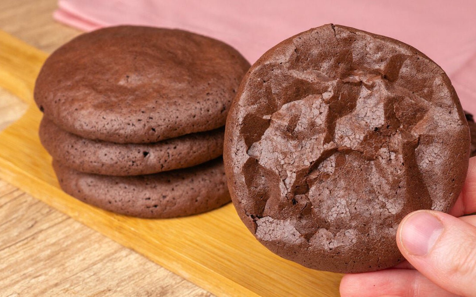 Cookie de Chocolate sem Farinha e Manteiga