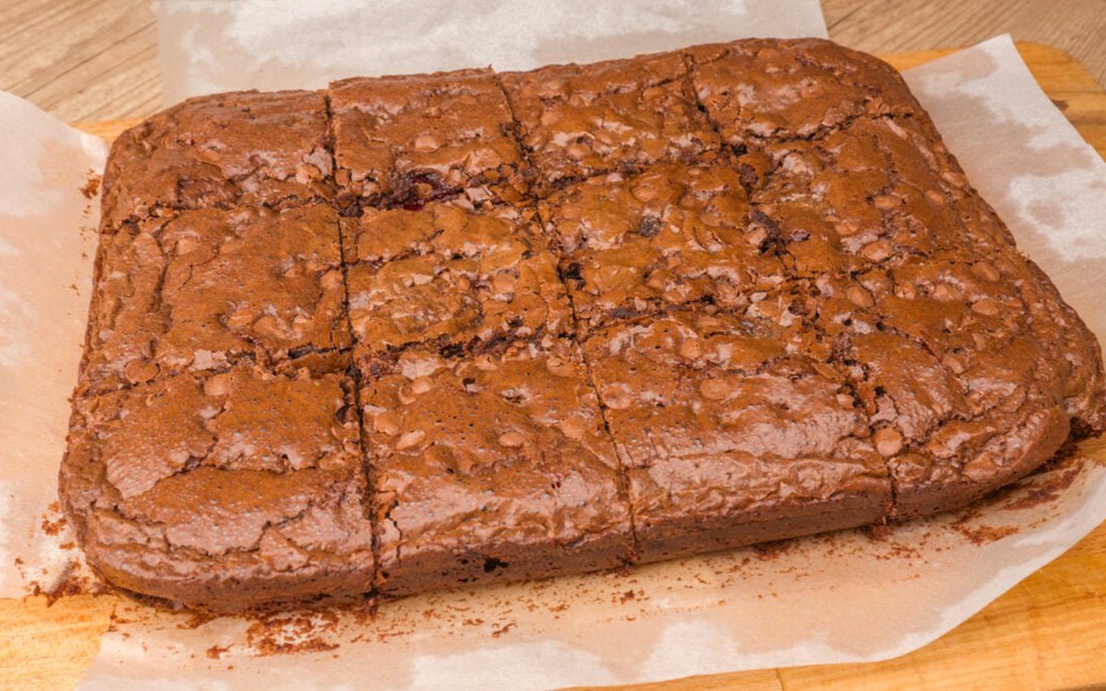 Brownie de Chocolate com Cereja
