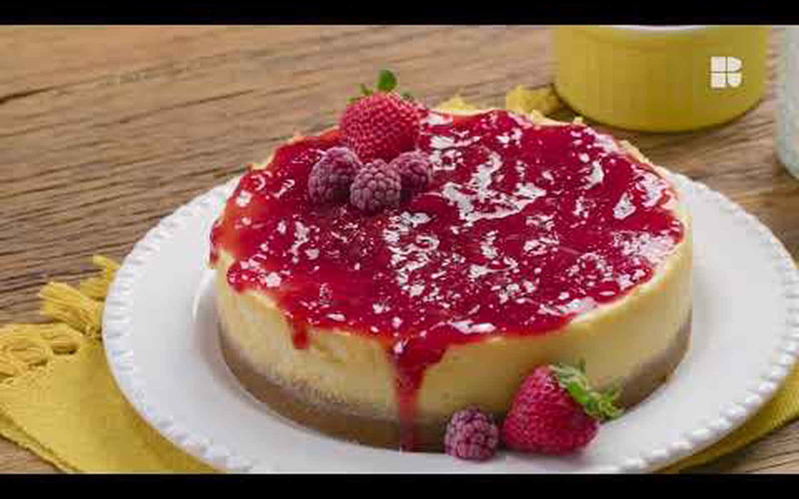 Cheesecake de Frutas Vermelhas