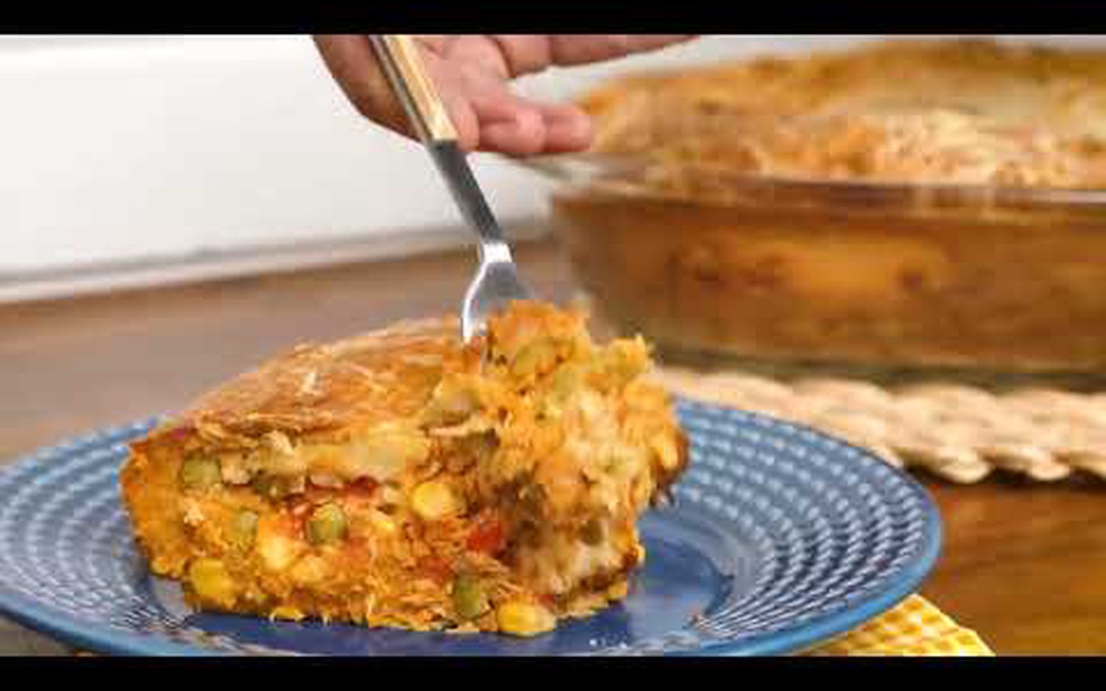 Torta de Frango de Liquidificador