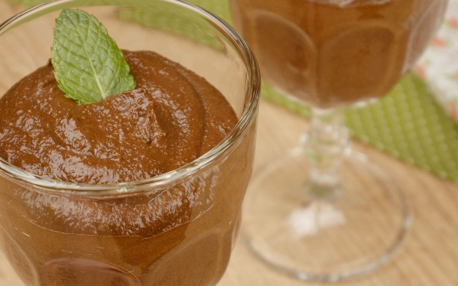 Mousse de Abacate com Cacau