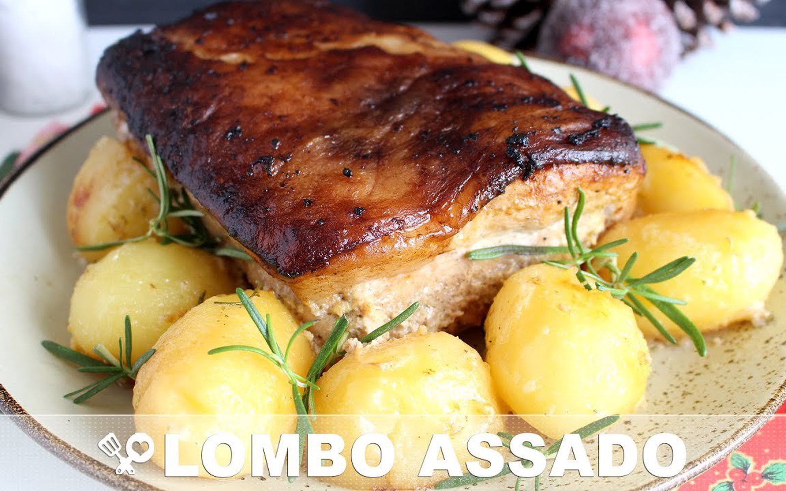Lombo Assado Bem Suculento