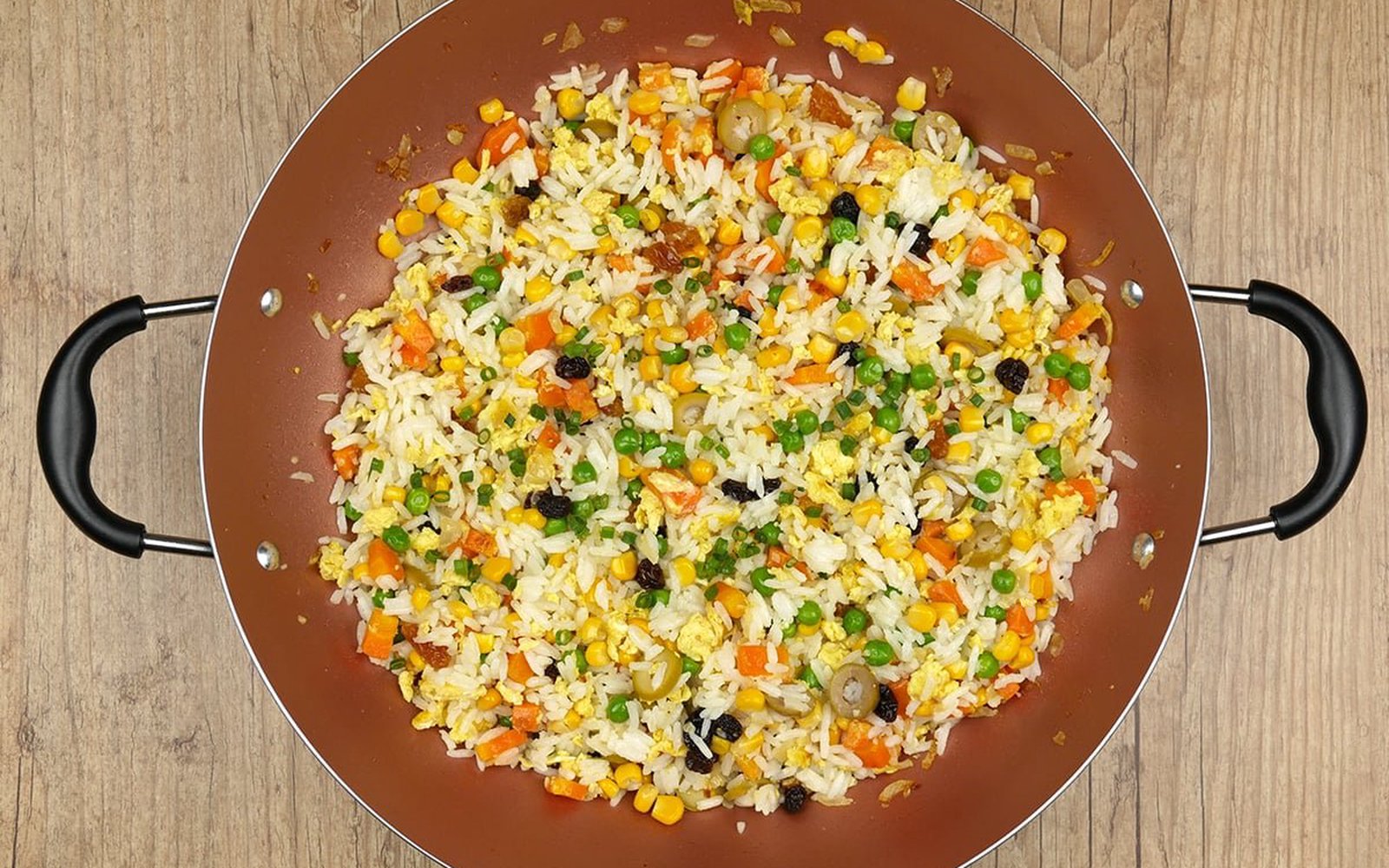Arroz colorido