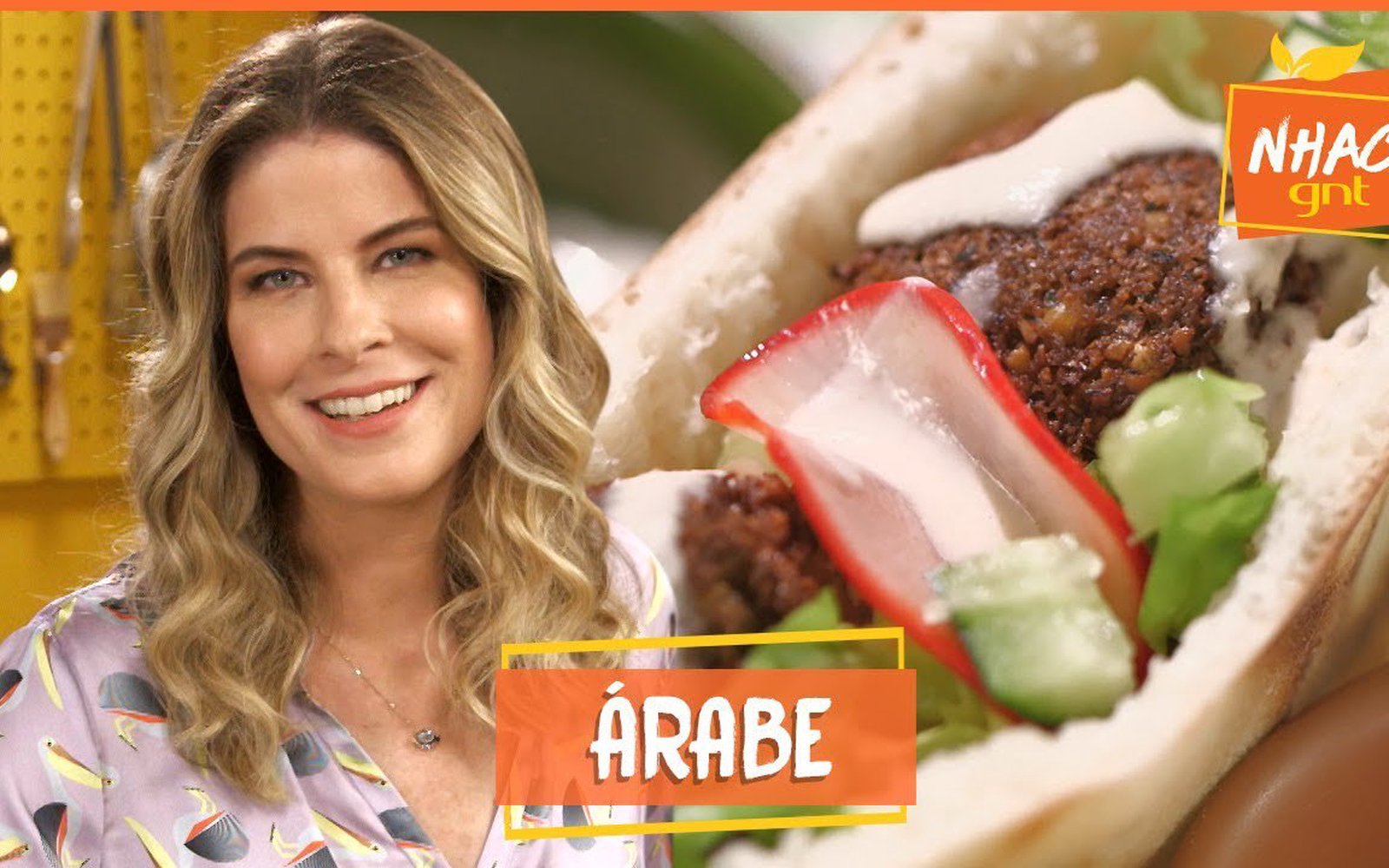 Sanduíche de falafel