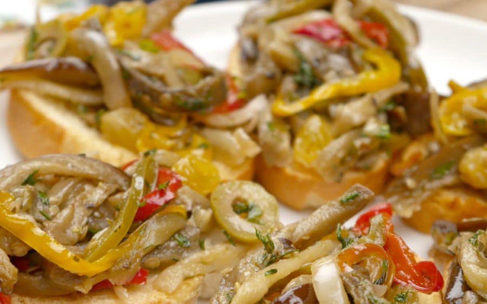 Caponata de berinjela