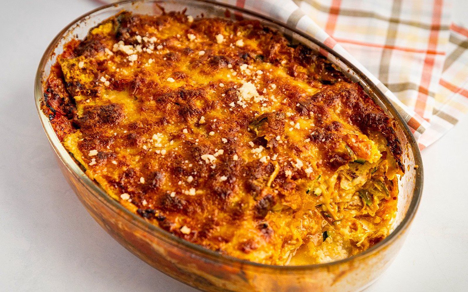 Zucchini Parmigiana (Parmegiana de Abobrinha)