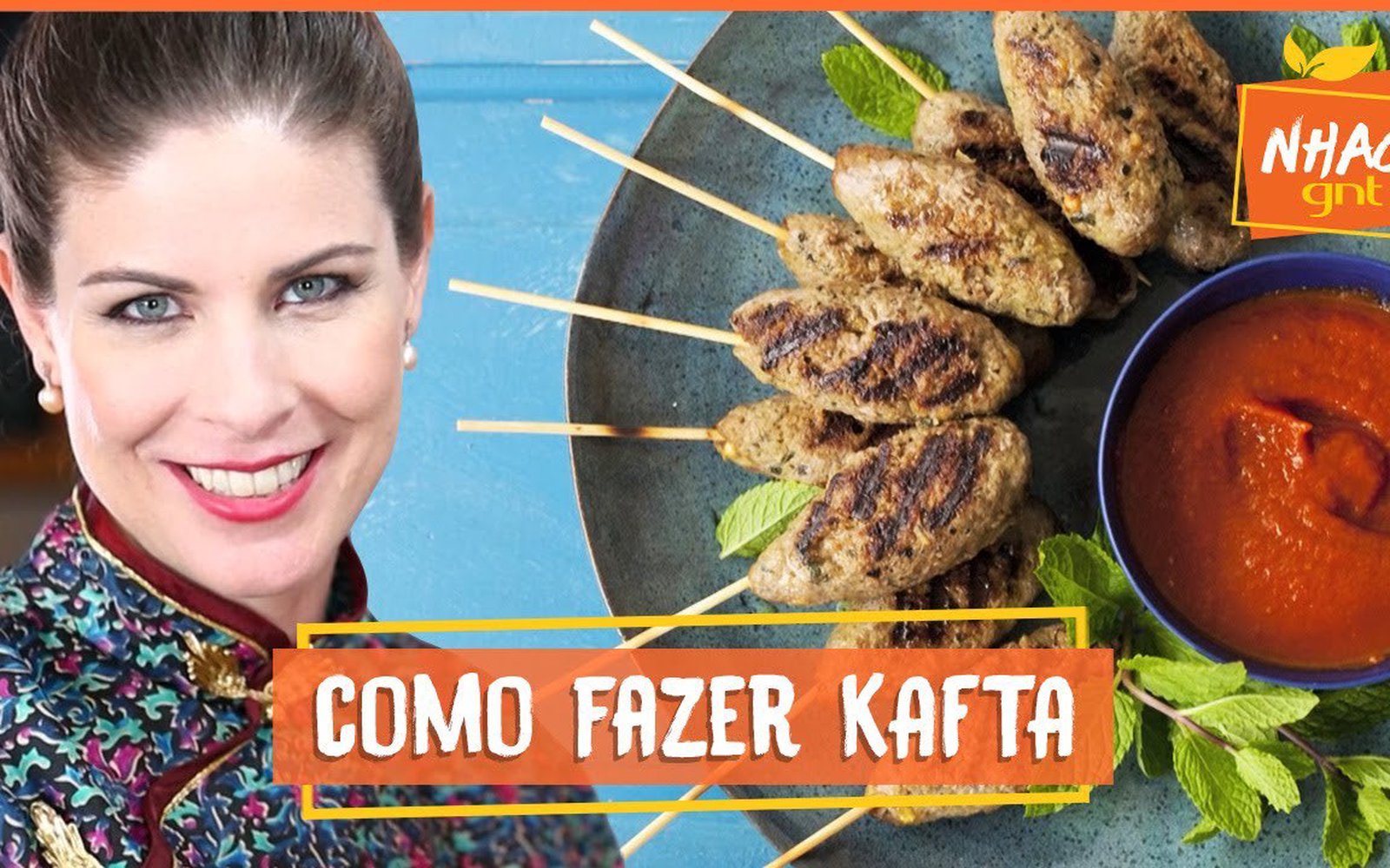 Kafta com ketchup caseiro