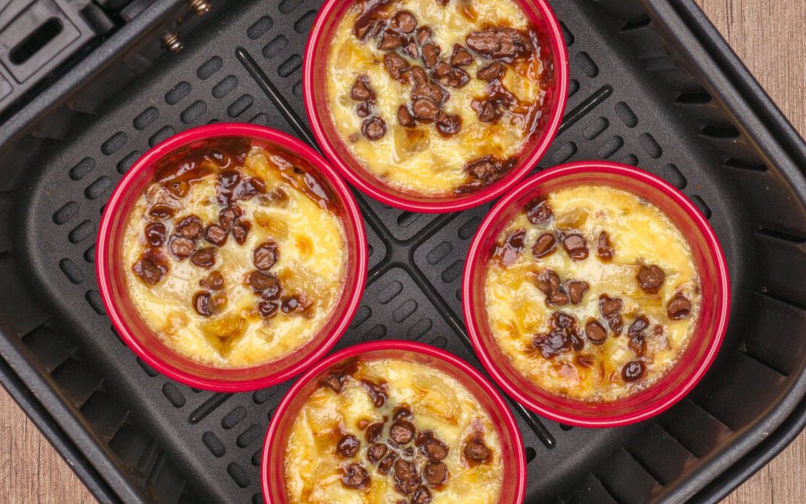 Banana Cremosa na Airfryer