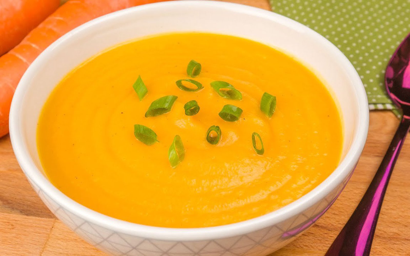 Sopa de Cenoura Cremosa