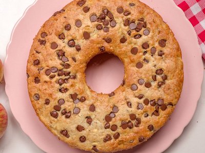 Bolo de Maçã com Chocolate
