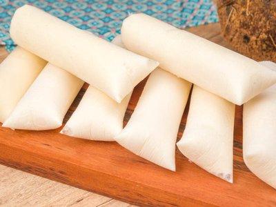 Geladinho Cremoso de Coco