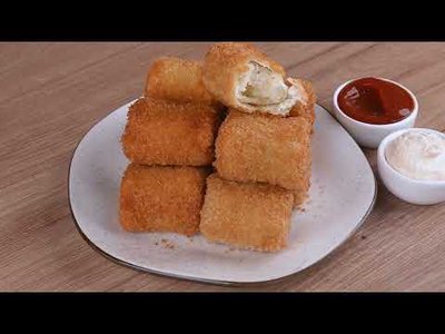 Salgadinho de Lasanha com Queijo