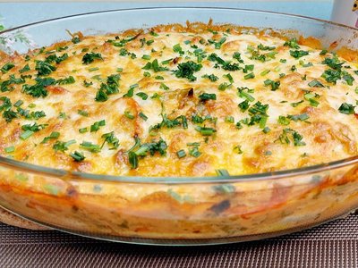 Filé de Tilápia Cremoso Gratinado com Batatas