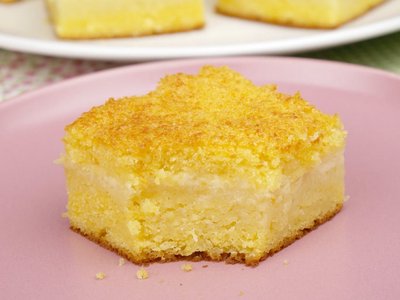 Bolo de Fubá Cremoso