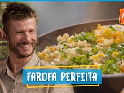 Farofa de ovo simples