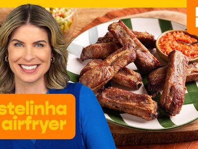 Costelinha de porco na airfryer