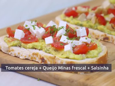 Receita de Toast de Abacate