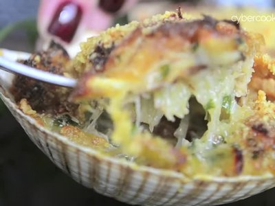 Receita de Casquinha de Siri