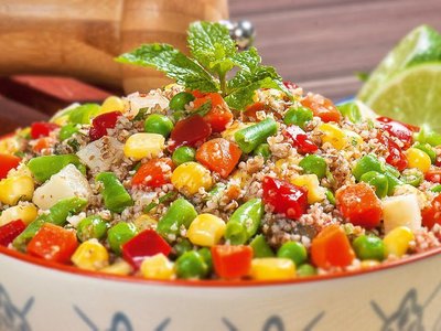 Tabulé com Legumes
