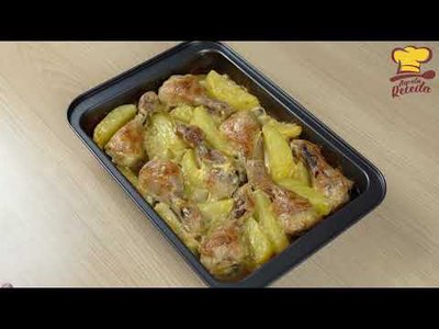 Frango com Batata ao Forno