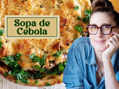 Sopa de Cebola Gratinada