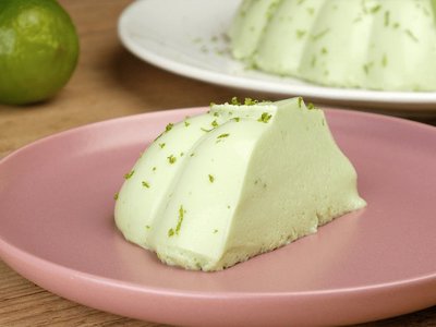 Pudim de Limão sem forno