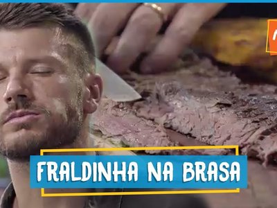 Fraldinha na brasa