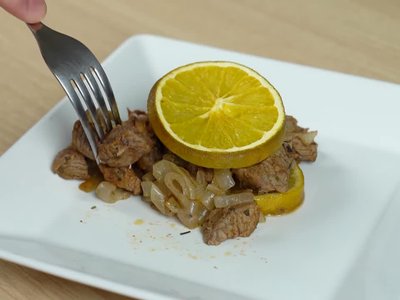Receita de Carne com Laranja