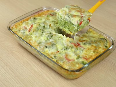 Receita de Torta de Brócolis