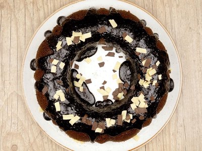 Bolo de Chocolate sem Ovo Super Fofinho