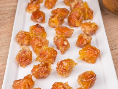 Doce de Cupuaçu / bala feita com as sementes