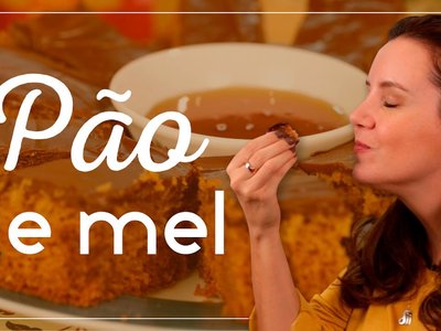 Pão de Mel Macio (Receita Econômica)