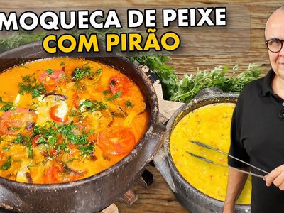 Moqueca de Peixe com Pirão