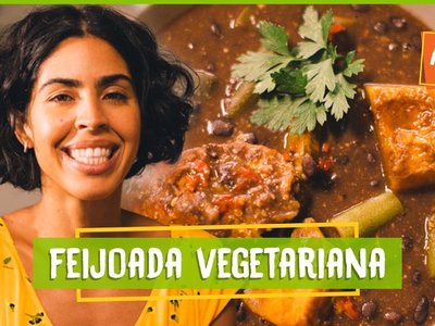 Feijoada Vegetariana com Linguiça de Tofu