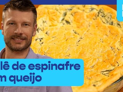 Como preparar SUFLÊ de espinafre com queijo de cabra!