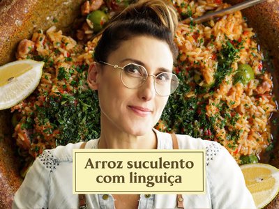 Arroz com Linguiça (de uma panela só)