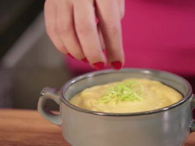 Receita de Sopa Cremosa de Milho