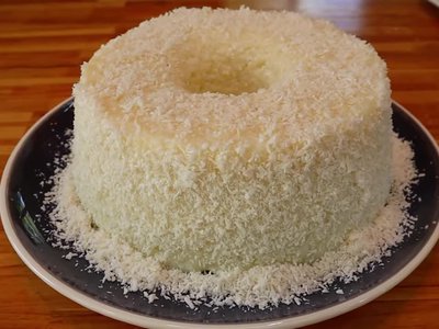 Receita de Bolo Cremoso de Tapioca Granulada