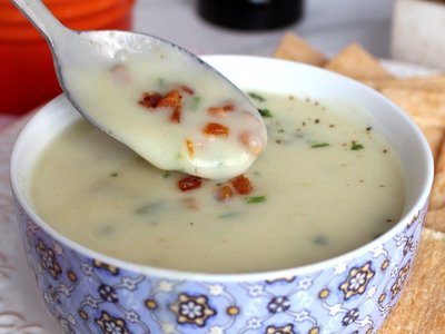 Creme de Batata com Bacon